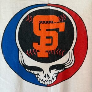 VTG SF Giants Grateful Dead T-shirt, large